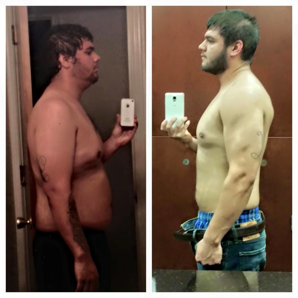 before and after personal training aaron ledesma 4